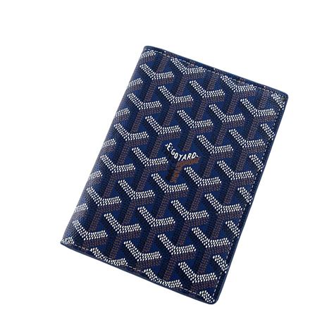 goyard passport holder blue|passport cover Goyard.